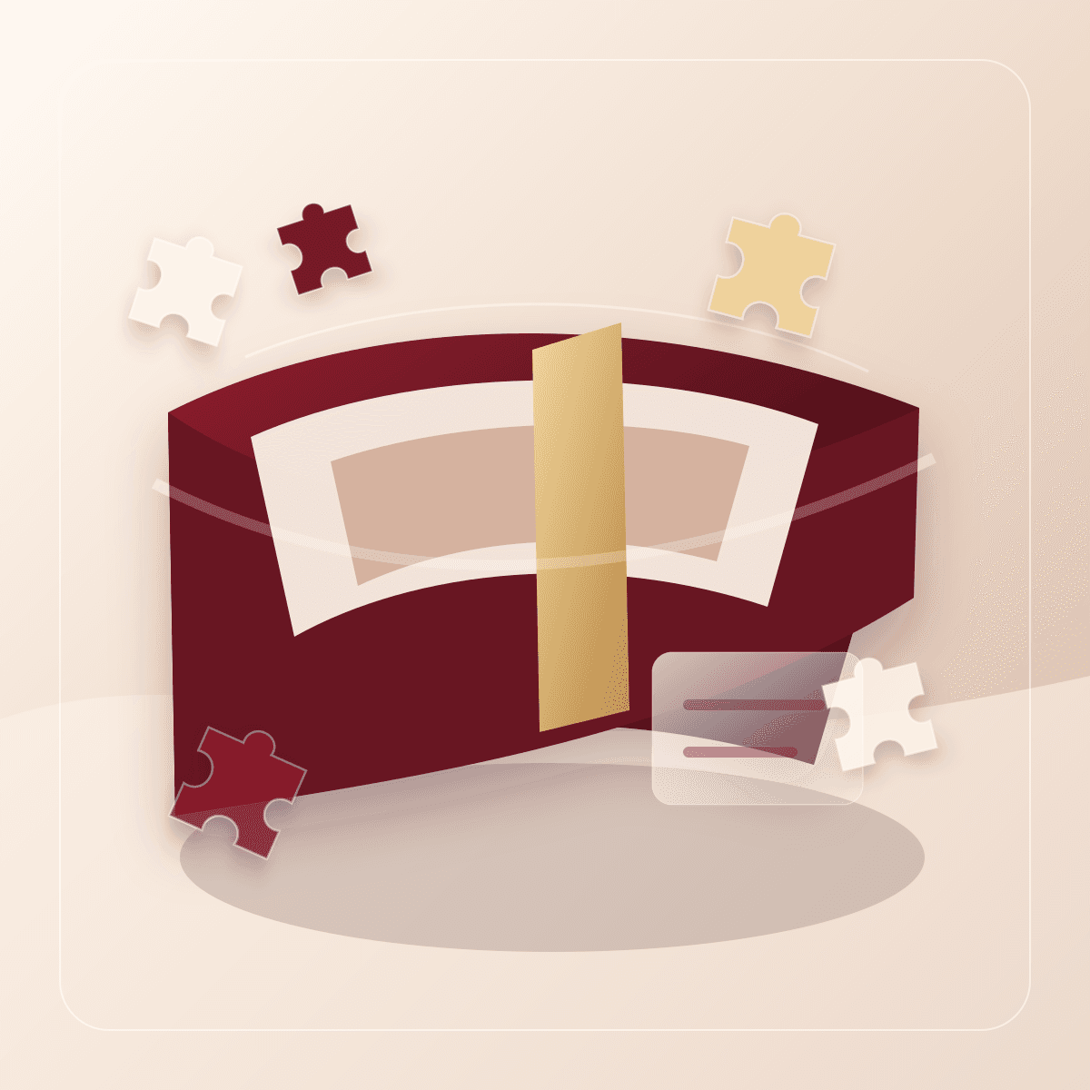 Premium Individual puzzle gift box